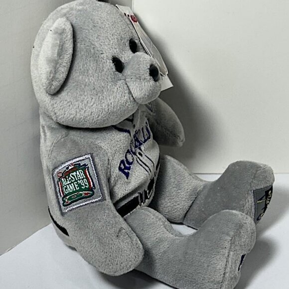Larry Walker (HoFamer)- Colorado Rockies 1999 All-star Team Bear -NWT - Picture 2 of 5